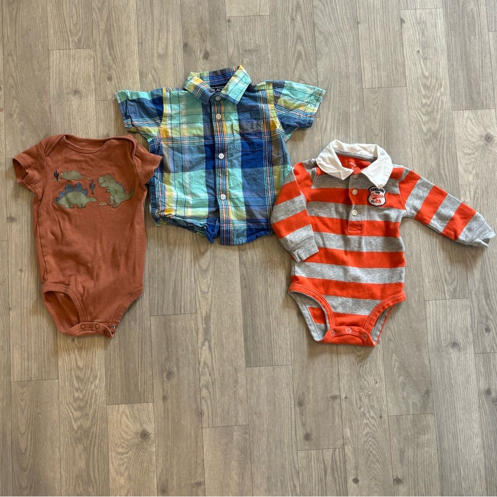 3 pc bundle Carters and Children’s place 6m, 6-9m